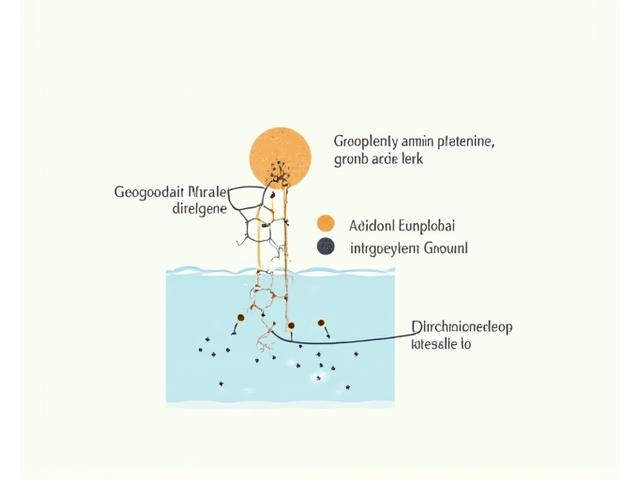 Infografica dettagliata che mostra gli ingredienti scientifici e i nutrienti di un groundbait Giada Ami, con un grafico delle percentuali di dissoluzione in acqua.