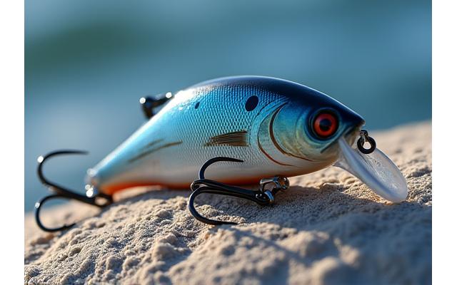 Un artificiale resistente alla salsedine, con ganci anticorrosione e colori brillanti, per la pesca in mare.