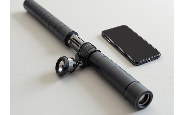 Canna da pesca telescopica ultra-compatta piegata per il trasporto